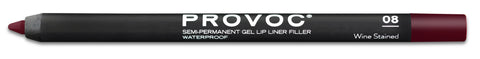 PROVOC Gel Lip Liner WP 08 Wine Stained