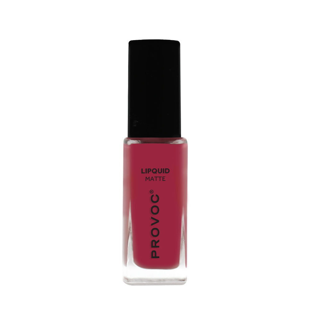 PROVOC Lipquid Matte Lipstick 10 Rhubarbie