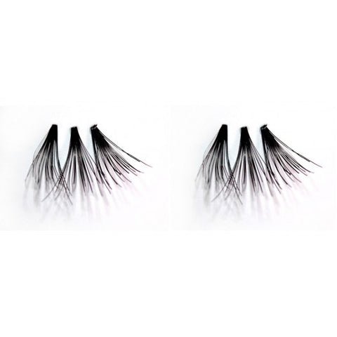 PROVOC Flare Lashes Trio Blackest Knotless 50