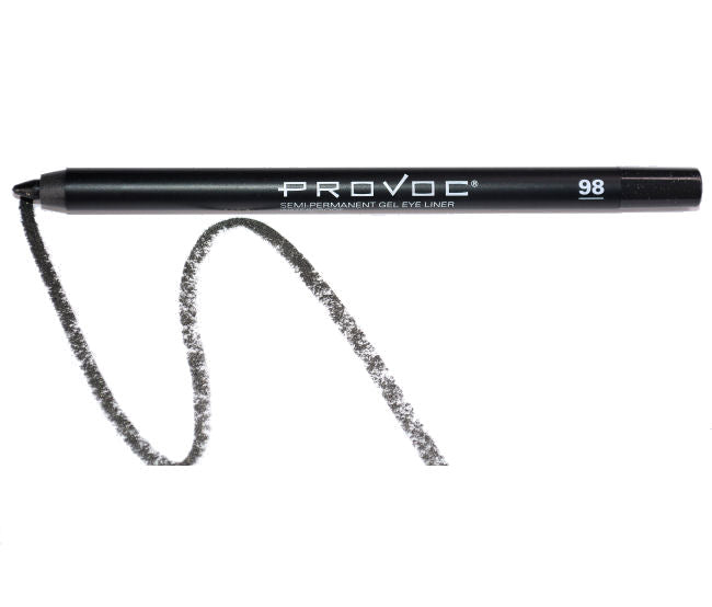 PROVOC Gel Eye Liner Black Glitter WP 98 Mischevious